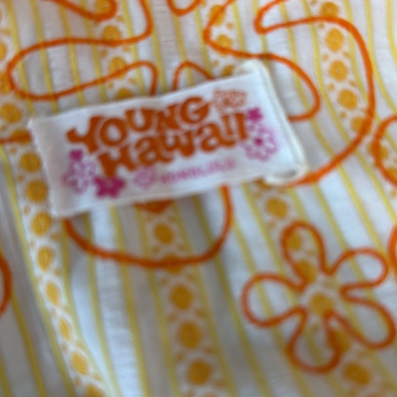 Young Hawaii Retro Vintage Hawaiian Maxi/ Midi Dress Small - Picture 7 of 7